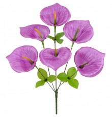 Искусственные цветы букет калл, 40см