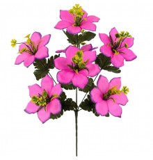 Искусственные цветы букет ландыши петушки, 49см