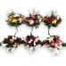 Искусственные цветы букет микс орхидеи, розы, каллы, 48см