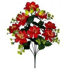 Искусственные цветы букет хризантем, 44см