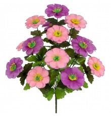 Искусственные цветы букет майоров, 49см